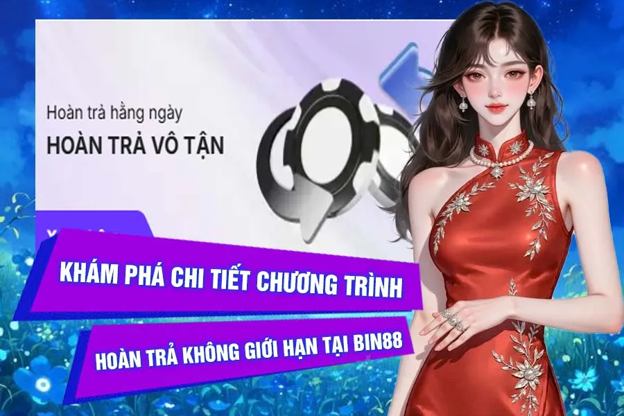 Khám phá chi tiết chương trình hoàn trả không giới hạn tại Bin88